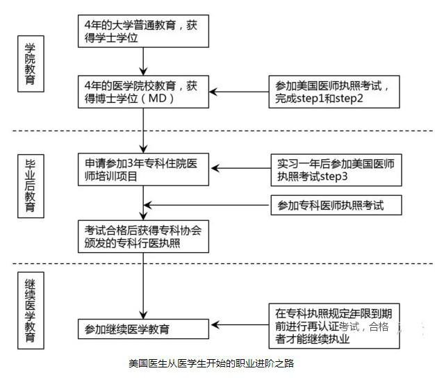 美國?？漆t(yī)生的培養(yǎng)