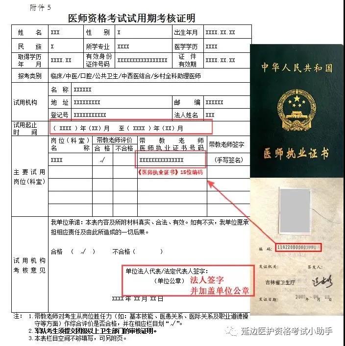 延邊考點2021年國家醫(yī)師資格考試現(xiàn)場審核工作有關事項的通知6