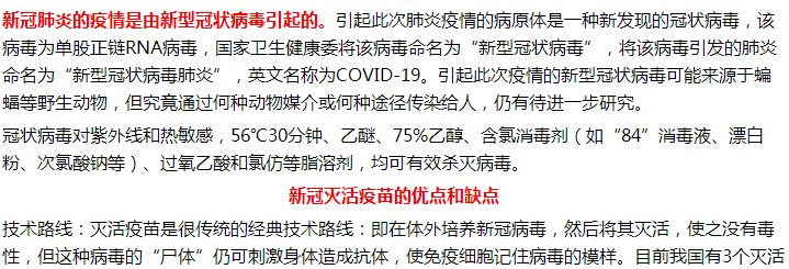 新冠肺炎病毒滅活途徑有哪些？新冠滅活疫苗的優(yōu)缺點(diǎn)是？